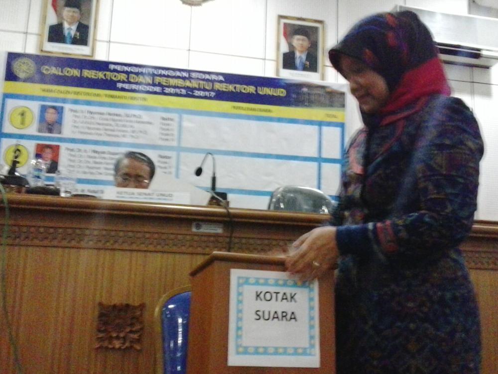 Pemilihan Rektor Unud