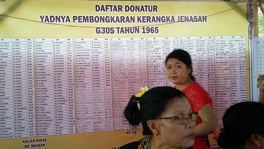 Swadaya warga untuk membongkar kekerasan 1965