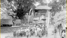 Prosesi  acara adat di Djoelah Buleleng