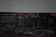 Pameran tentang Gunung Tambora